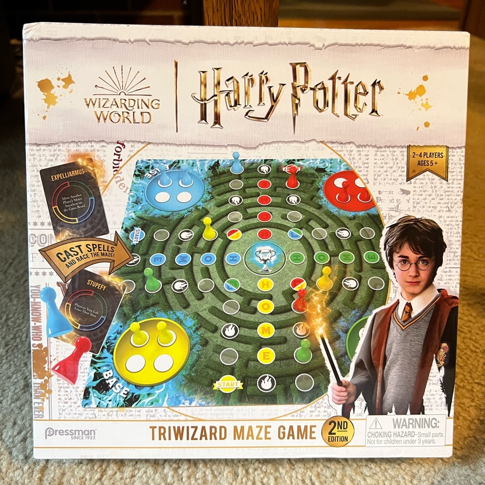 Harry Potter Triwizard Maze Board Game-NEW